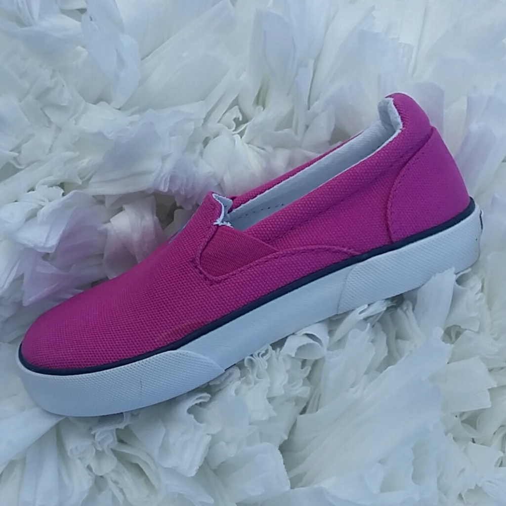 Polo Ralph Lauren Pink Slip-on Boat Shoes 10 ☀️⛵️ - Picture 3 of 6
